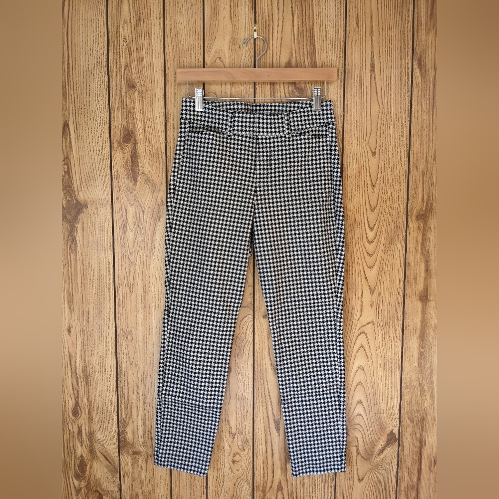 Old Navy Pixie high waist ankle length houndstooth dress pant